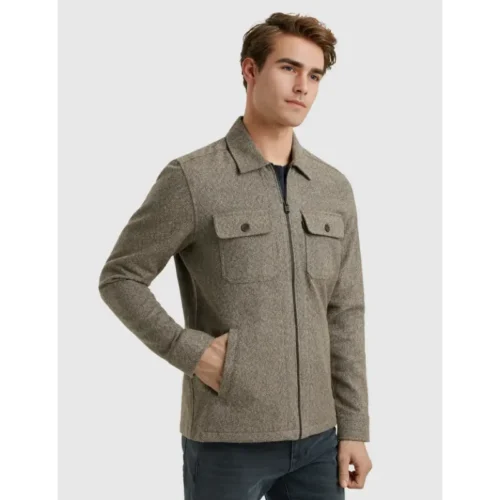 Vanguard Overshirt VSI2509226 8015 Lead Grey