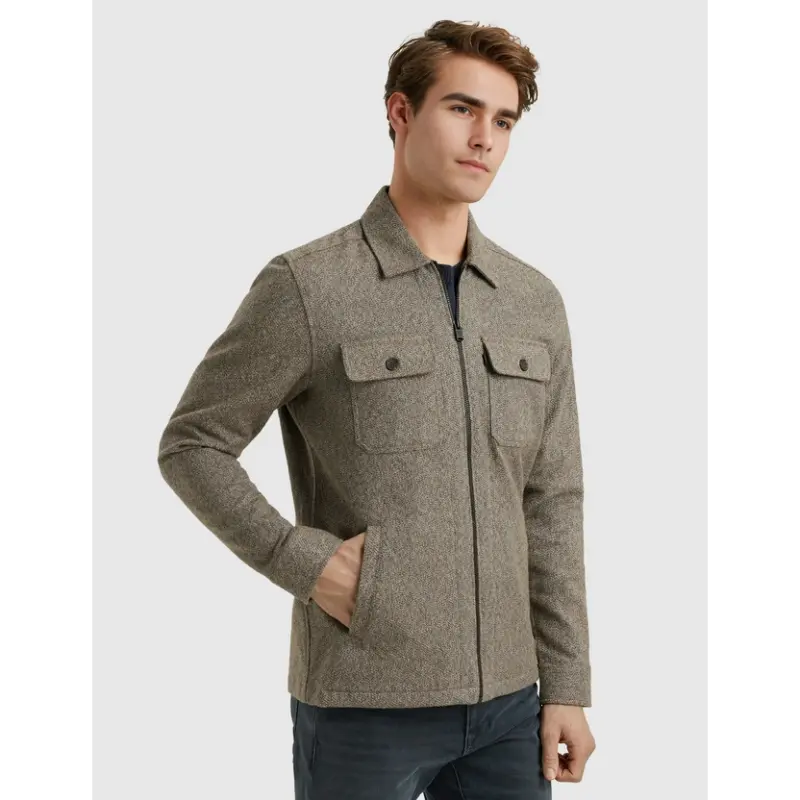 Vanguard Overshirt VSI2509226 8015 Lead Grey