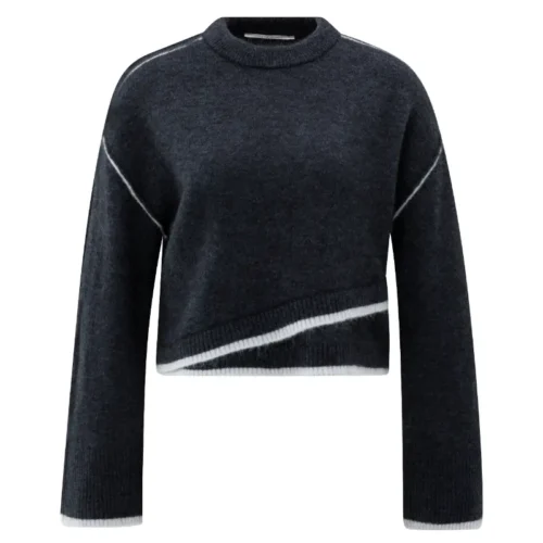 Yaya Sweater 01-000519-510 940512 Blauw