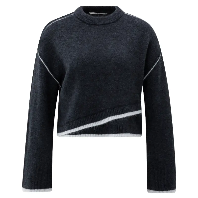 Yaya Sweater 01-000519-510 940512 Blauw