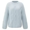Yaya Sweater 01-000520-510 44309 Blauw