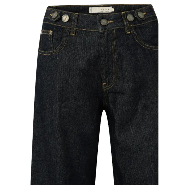 01-311114-510_99024_4 Yaya Jeans 01-311114-510 99024 Donkerblauw