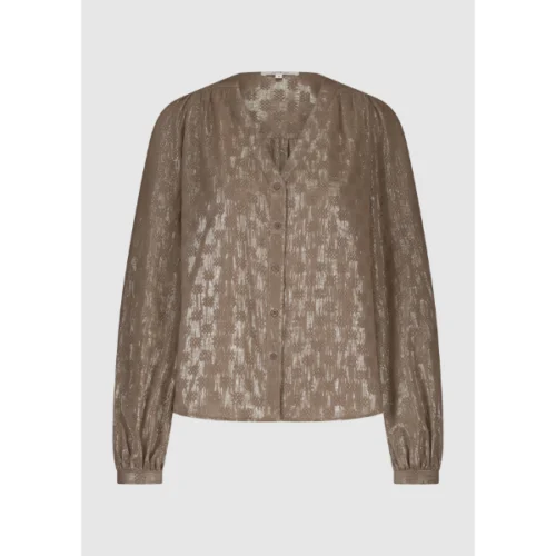 1556-2904-1 Circle of Trust Blouse Cardi w25_55 Taupe