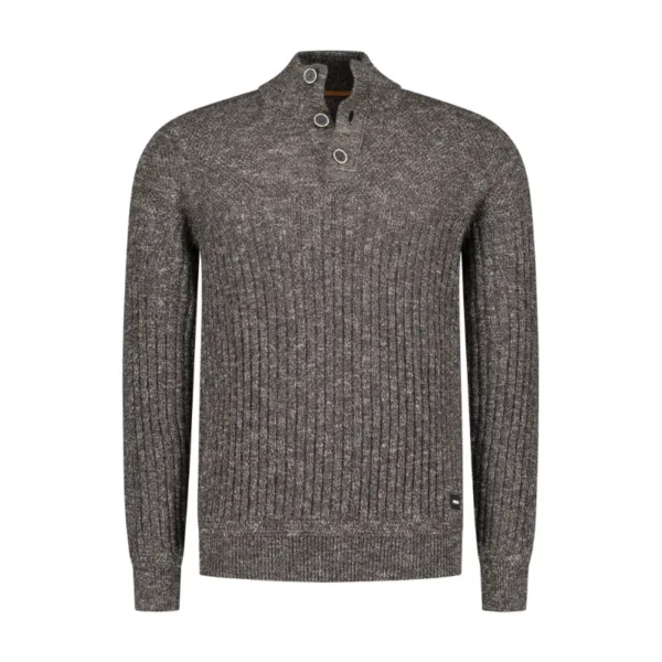 NZA Trui 25KN499 1198 Hazel Melange