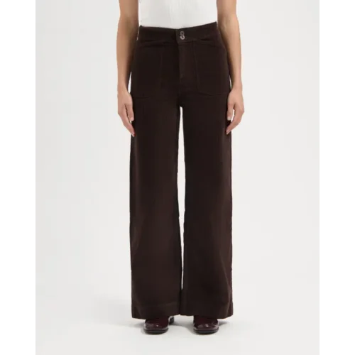 480-378-8 Kuyichi Broek Farrah 25205200 480 Deep Brown