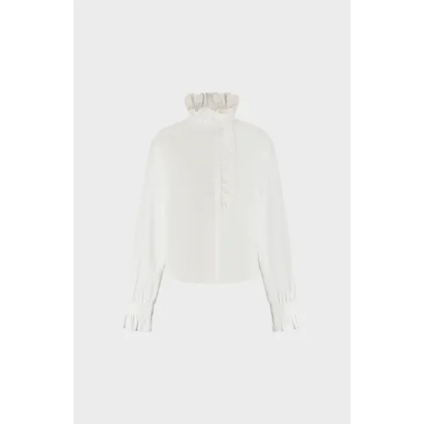 Amaya Amsterdam Blouse Sunny 254-A37 100 White