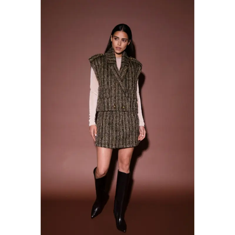 Amaya Amsterdam Gilet Day 200 Brown