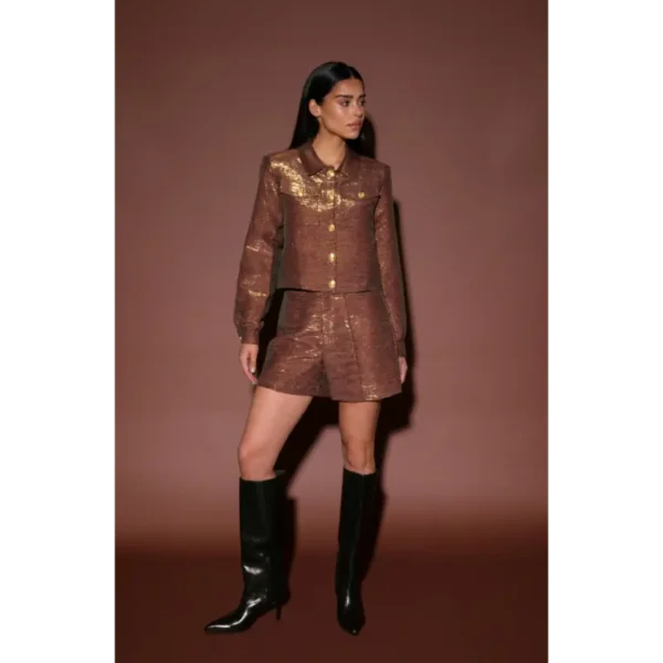 AMAYA-Amster_Flash-Winter-2025_603_254-A2_2 Amaya Amsterdam Short Riley 254-A2 603 Bordeaux Rood