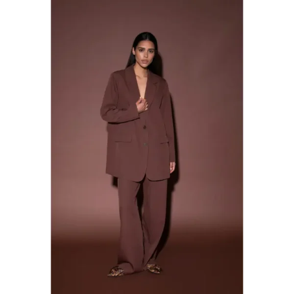 AMAYA-Amster_Flash-Winter-2025_603_254-A4 Amaya Amsterdam Broek Vera 254-A4 603 Bordeaux Rood