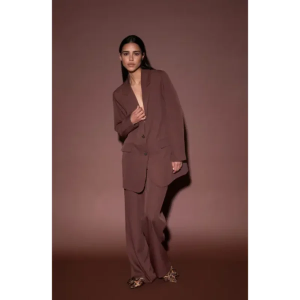 AMAYA-Amster_Flash-Winter-2025_603_254-A4_3 Amaya Amsterdam Broek Vera 254-A4 603 Bordeaux Rood