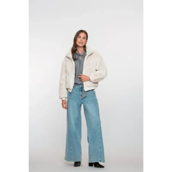 Geisha Jack Kort 58562-19 Off-White