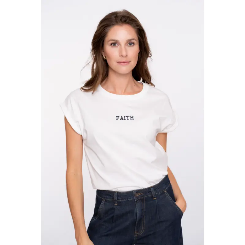 Geisha T-Shirt 52607-41 White