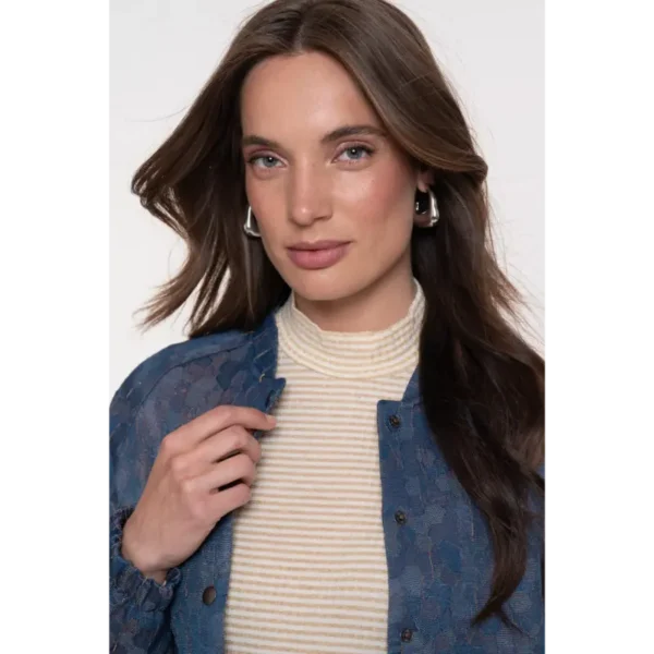 Geisha-Fashi_winter-2025_380_55703-20_3 Geisha Jasje 55703-20 Blauw Dessin