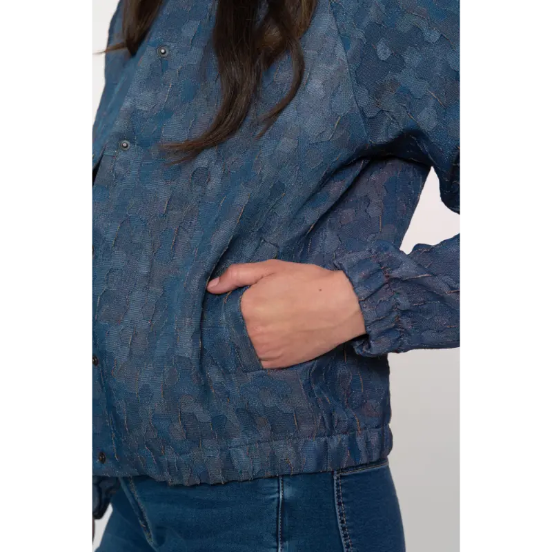 Geisha Jasje 55703-20 Blauw Dessin