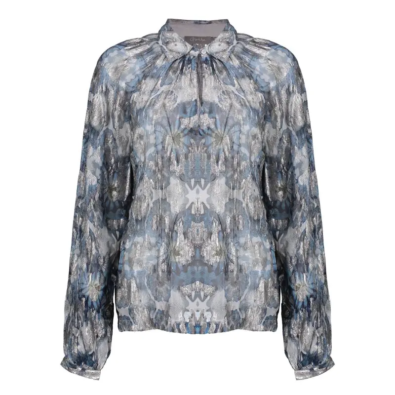 Geisha Blouse 53850-81 Blauw