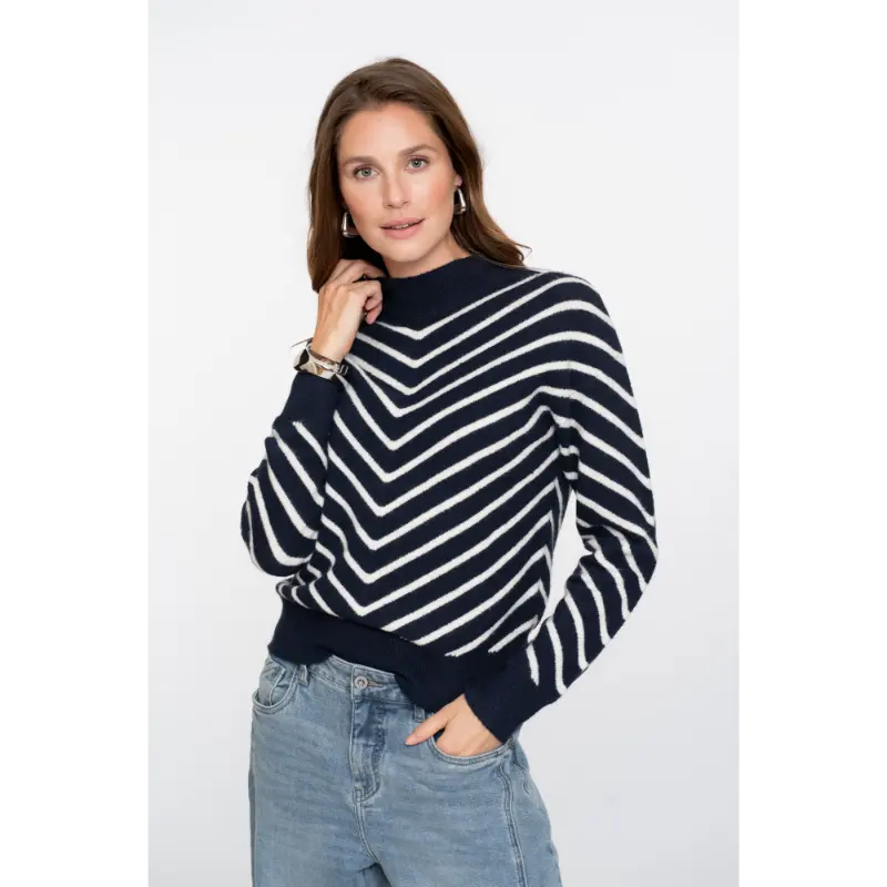 Geisha Trui 54504-10 Donker blauw