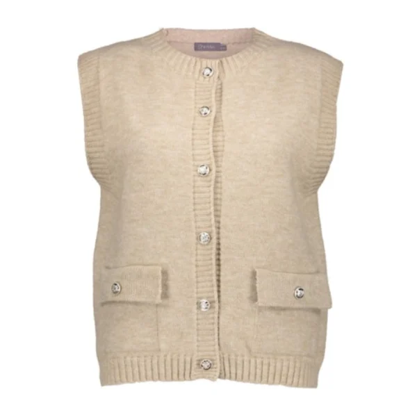 Geisha Gilet 54875-70 Beige