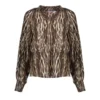 Geisha Blouse 53646-20 Beige/Bruin Dessin
