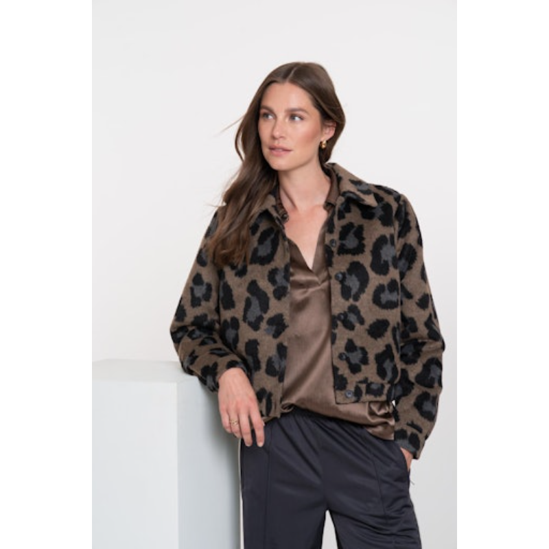 Geisha Blouse 53860-14 Bruin