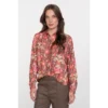 Geisha Blouse 53938-20 Rood Dessin