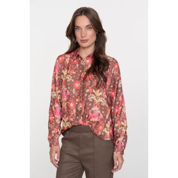 Geisha-Fashi_winter-2025_775_53938-20 Geisha Blouse 53938-20 Rood Dessin