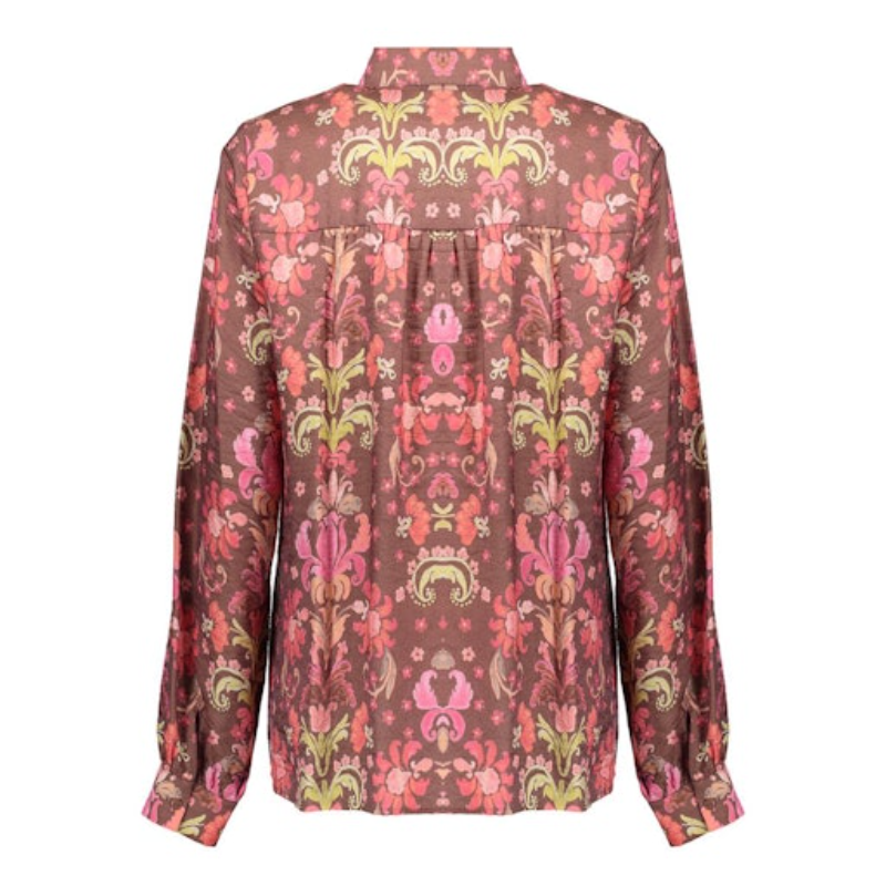 Geisha Blouse 53938-20 Rood Dessin