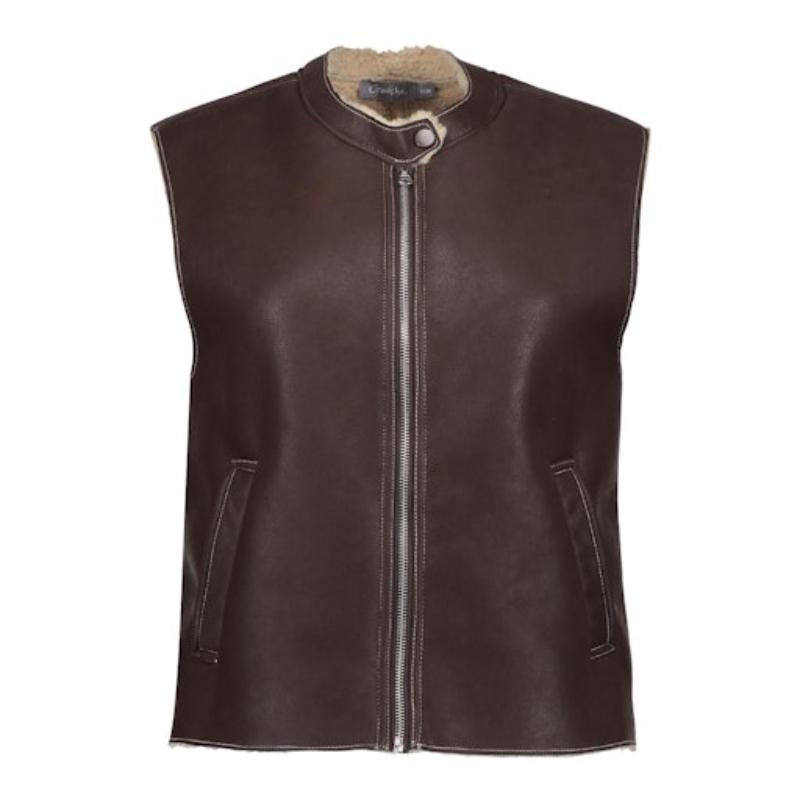 Geisha Gilet 55847-19 Bruin