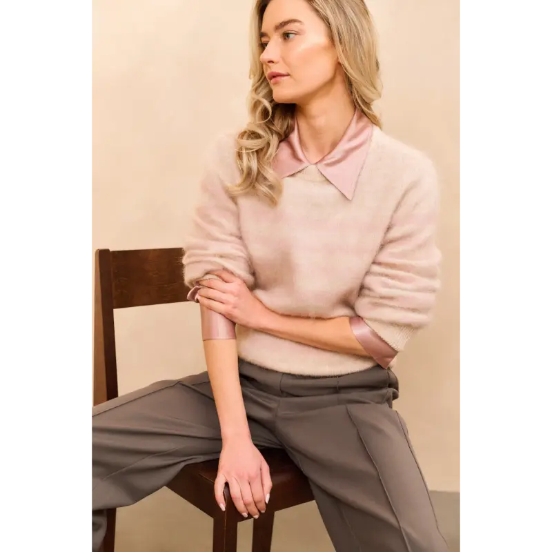 Yaya Top 01-701326-510 61509 Roze