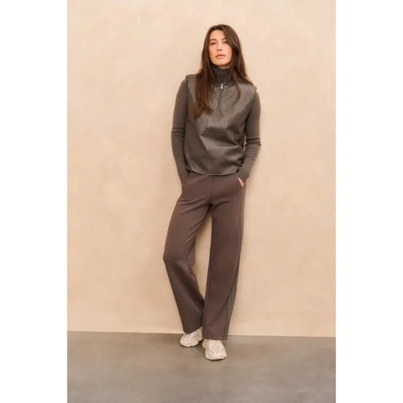 L_25W_01-309228-510_80307_01-029005-510_99033_01-000517-510_80307-001-67797 Yaya Top 01-029005-510 99033 Grijs