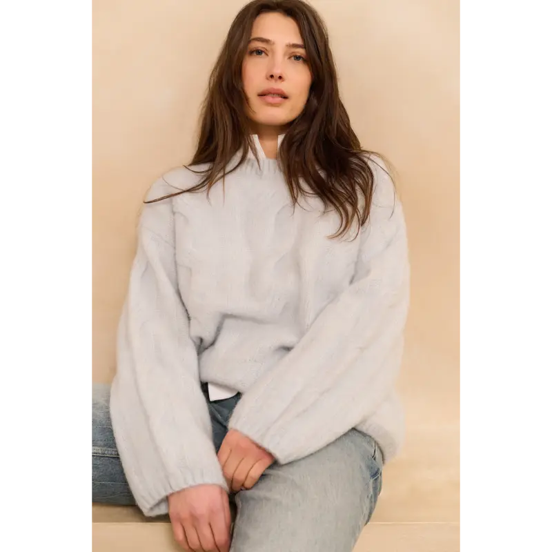 Yaya Sweater 01-000520-510 44309 Blauw