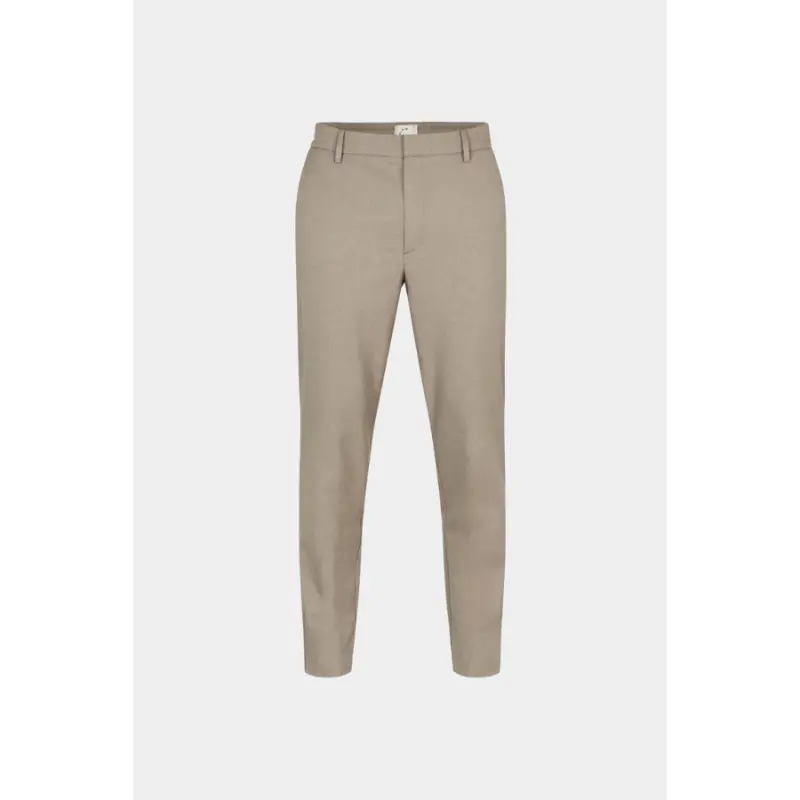 Plain_CARRYOVER_30937-dark-sand-melange_40774 Plain Broek Theo 40774 438 Dark Sand