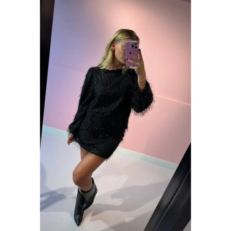 STUDIO-AMAYA_WinterParty-2025_1_254-16_4 Studio Amaya Blouse Velvet 254-16 Black