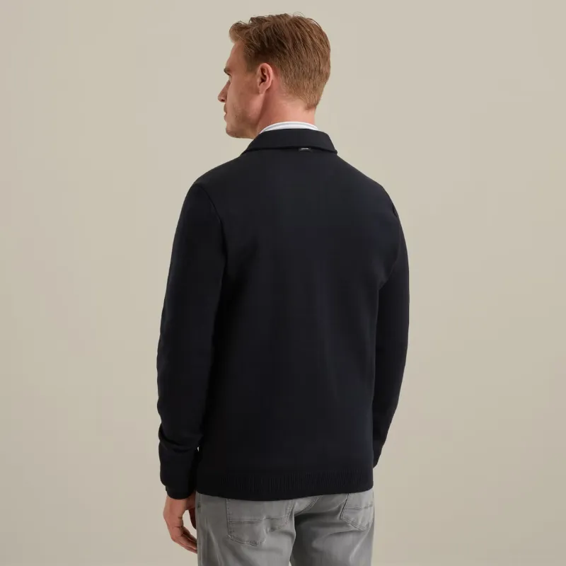 VKC2509380-5073_model_3 Vanguard Vest VKC2509380 5073 Donkerblauw