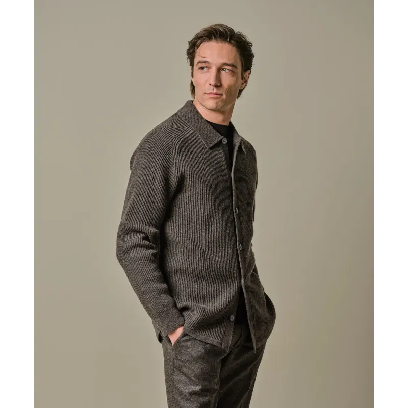 Profuomo Luxury Overshirt PPWF30006b h1 Brown