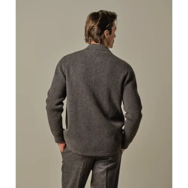 Profuomo Luxury Overshirt PPWF30006b h1 Brown