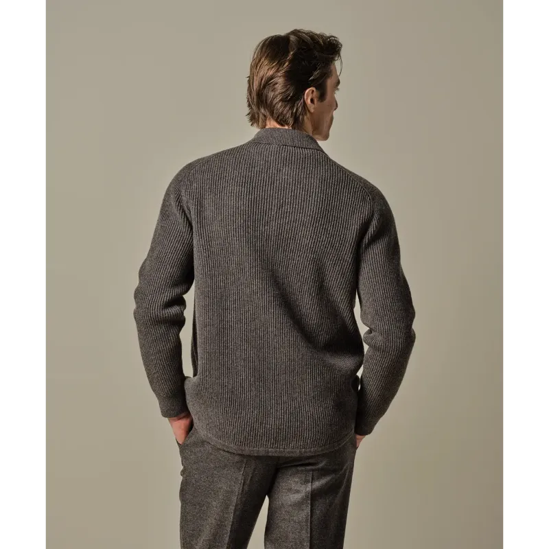 Profuomo Luxury Overshirt PPWF30006b h1 Brown