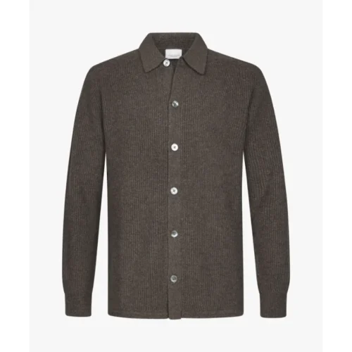 Profuomo Luxury Overshirt PPWF30006b h1 Brown