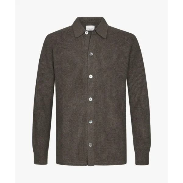 Profuomo Luxury Overshirt PPWF30006b h1 Brown