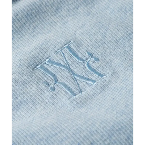 cody_powder-blue-melange_jv-2508-1106-794_fall-25-drop-2_dtl_301 Josh V T-Shirt Cody JV-2508-1106 794 Powder Blue