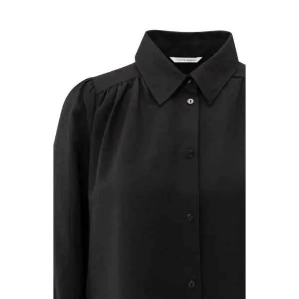 01-201190-511_00001_3 Yaya Blouse 01-201190-511 Zwart