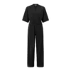 01-349023-511_00001 Yaya Jumpsuit 01-349023-511 Zwart