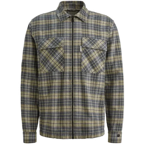 CSI2511272-5277_front Cast Iron Overshirt CSI2511272 5277 Grijs