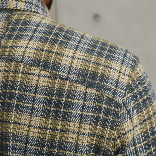 CSI2511272-5277_model_6 Cast Iron Overshirt CSI2511272 5277 Grijs