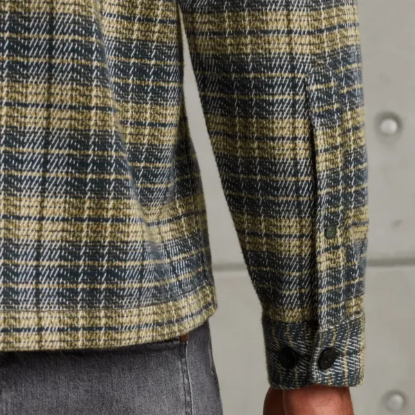 CSI2511272-5277_model_7 Cast Iron Overshirt CSI2511272 5277 Grijs