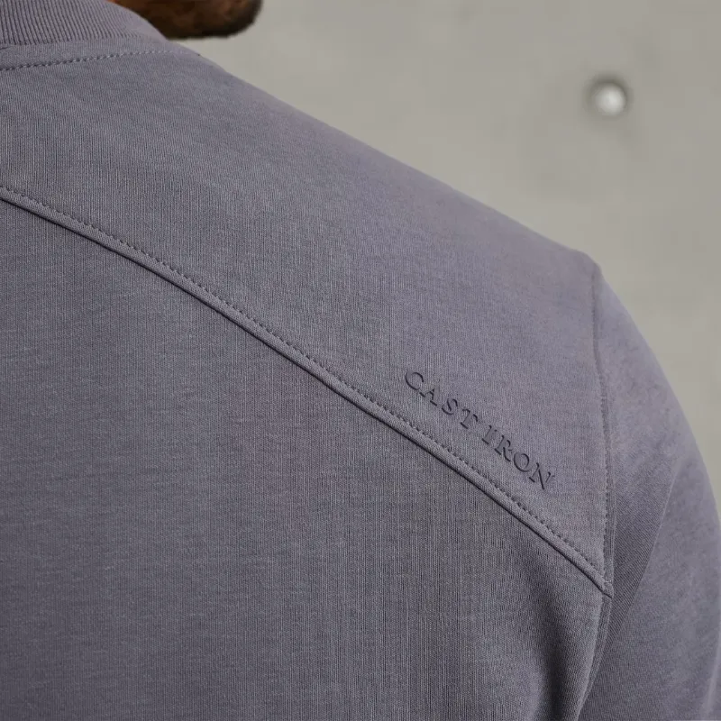 CTSS2511572-5277_model_6 Cast Iron T-Shirt CTSS2511572 5277 Grijs