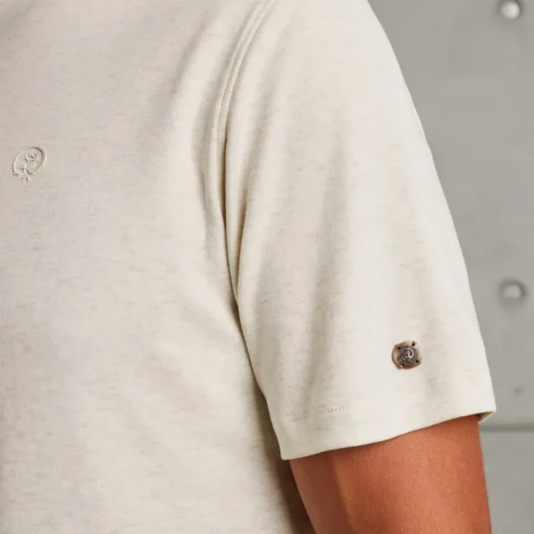 CTSS2511573-910_model_5 Cast Iron T-Shirt CTSS2511573 910 Off-White