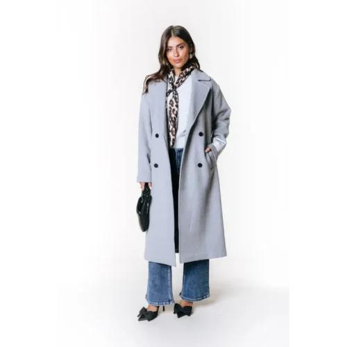 Colourful-Re_AutumnWinter-2025_213_WO115069 Colourful Rebel Jas Zania WO115069 213 Light Grey