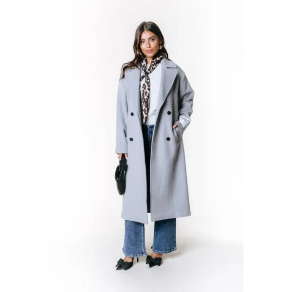 Colourful-Re_AutumnWinter-2025_213_WO115069 Colourful Rebel Jas Zania WO115069 213 Light Grey