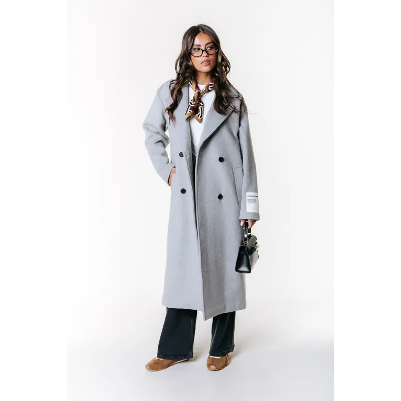 Colourful-Re_AutumnWinter-2025_213_WO115069_5 Colourful Rebel Jas Zania WO115069 213 Light Grey