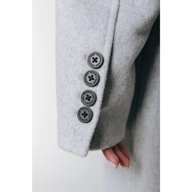 Colourful-Re_AutumnWinter-2025_213_WO115069_9 Colourful Rebel Jas Zania WO115069 213 Light Grey